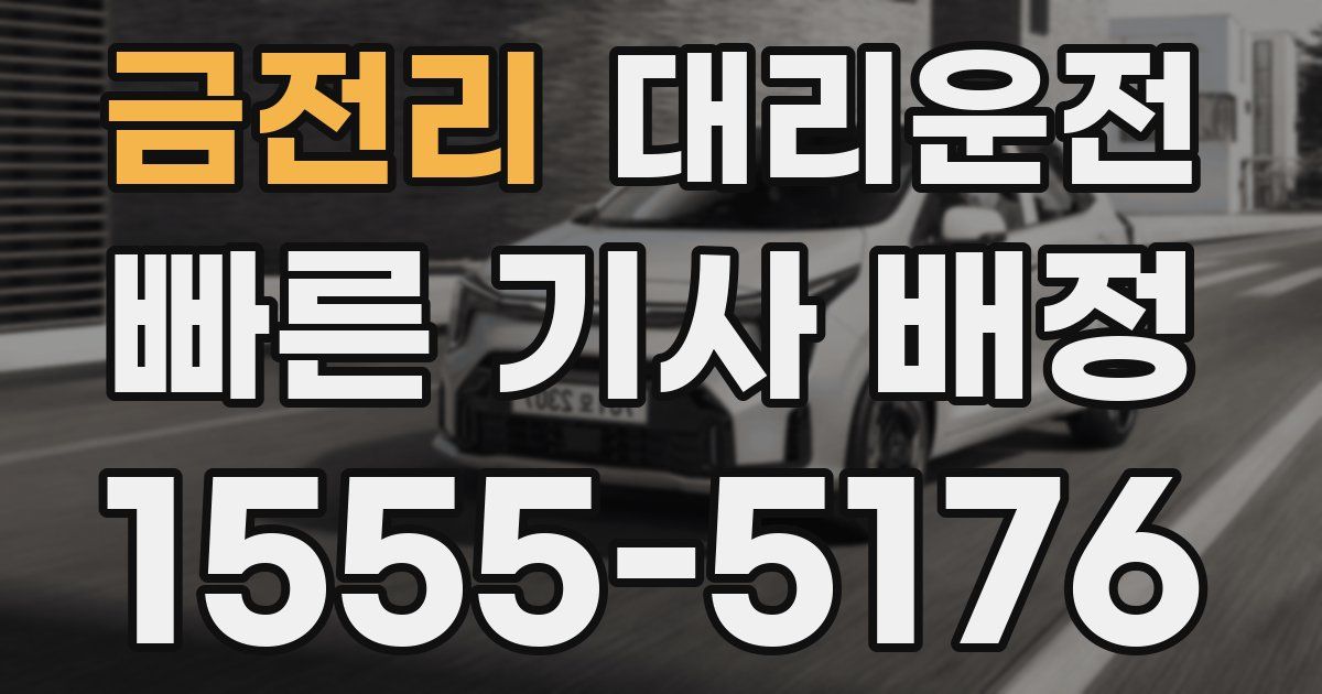 일일대리기사