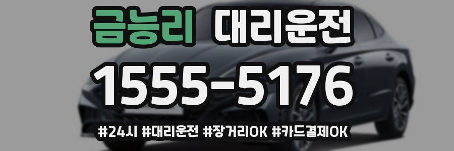 금능리 대리운전