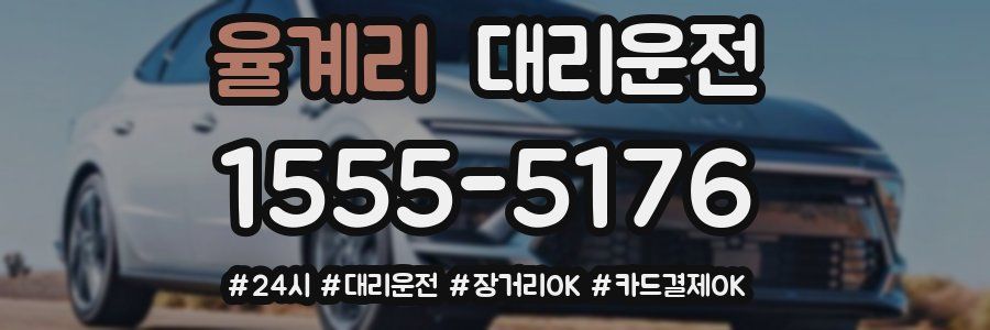 율계리 대리운전