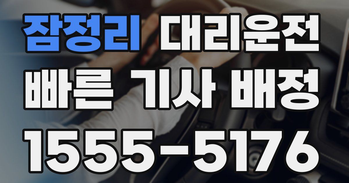 일일대리기사