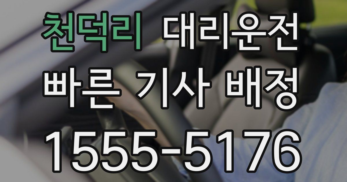 일일대리기사
