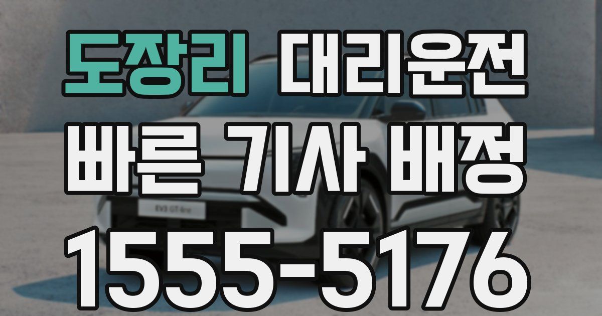 일일대리기사