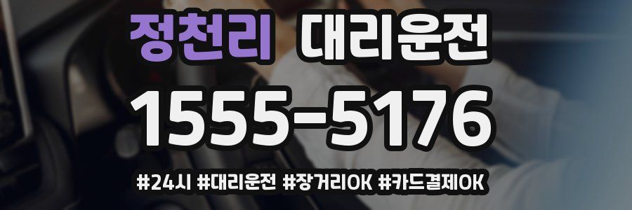 정천리 대리운전