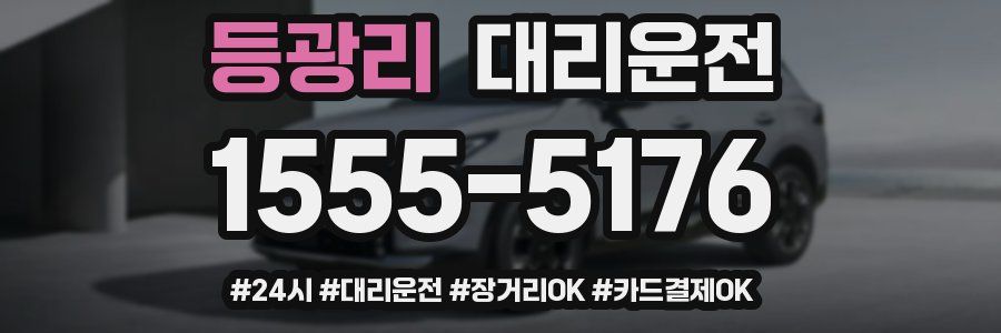 등광리 대리운전