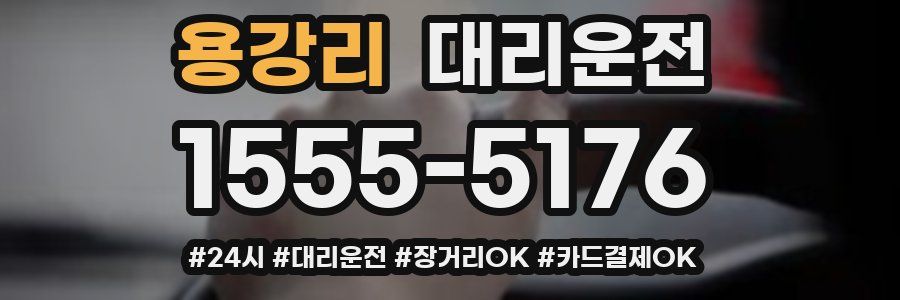 용강리 대리운전