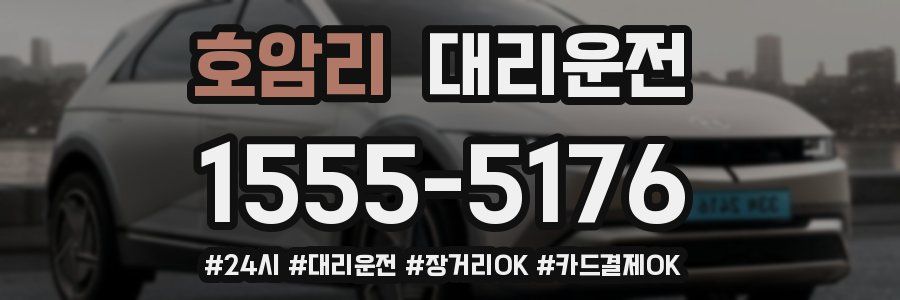 호암리 대리운전