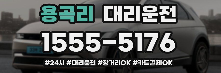 용곡리 대리운전