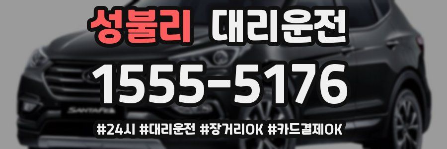 성불리 대리운전
