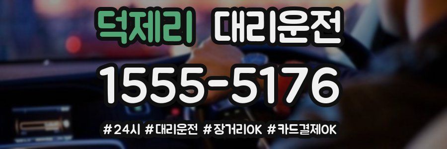 덕제리 대리운전