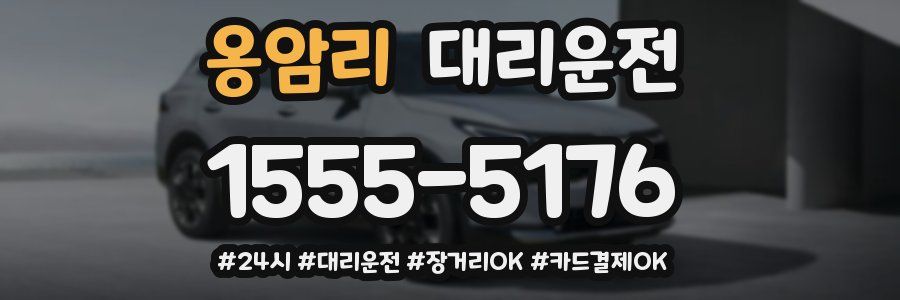 옹암리 대리운전