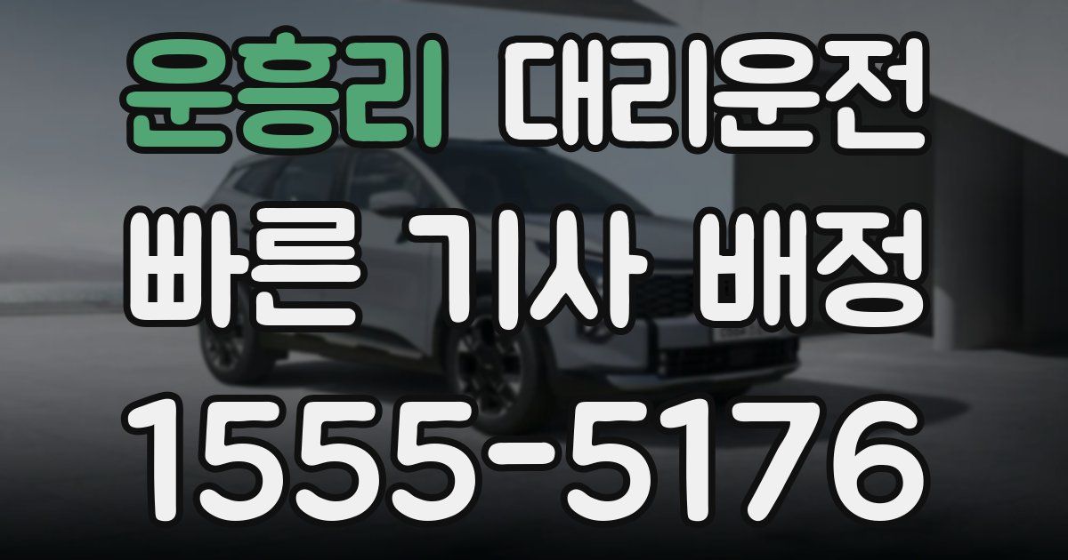일일대리기사
