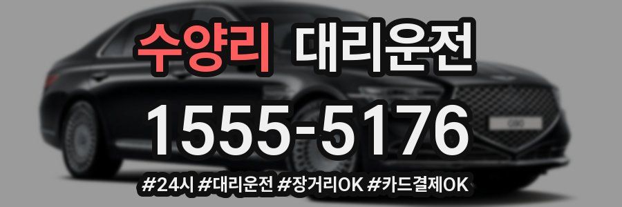 수양리 대리운전