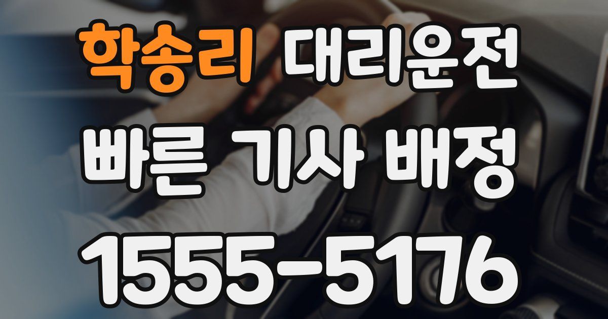 일일대리기사