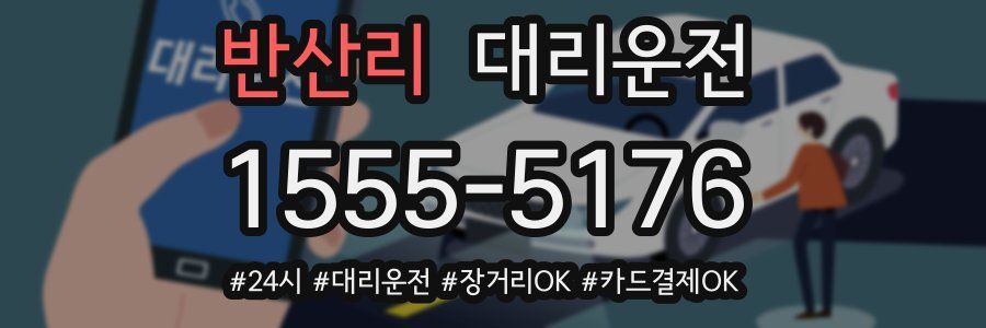 반산리 대리운전