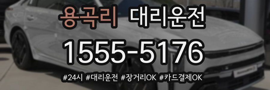 용곡리 대리운전