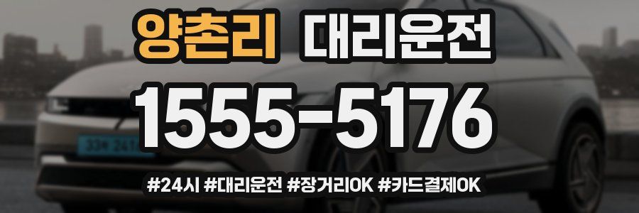 양촌리 대리운전