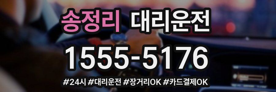 송정리 대리운전