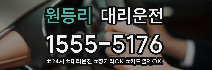 원등리 대리운전