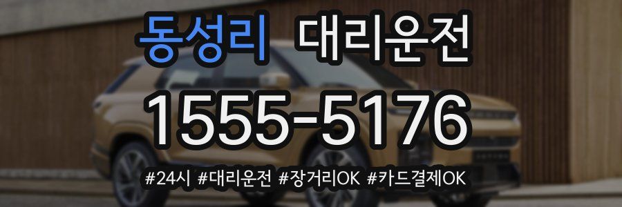 동성리 대리운전