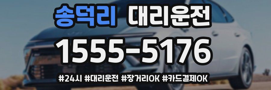 송덕리 대리운전