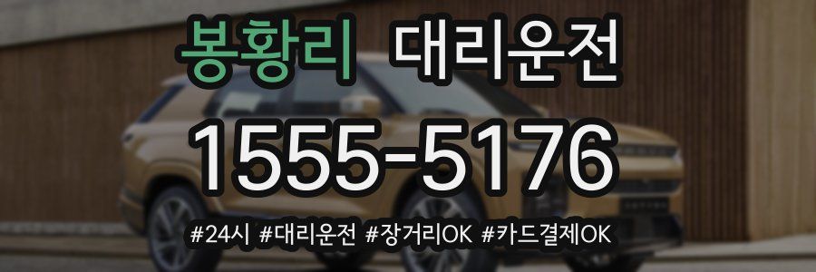 봉황리 대리운전