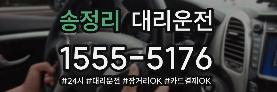 송정리 대리운전