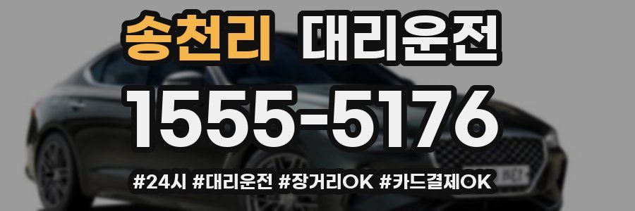 송천리 대리운전