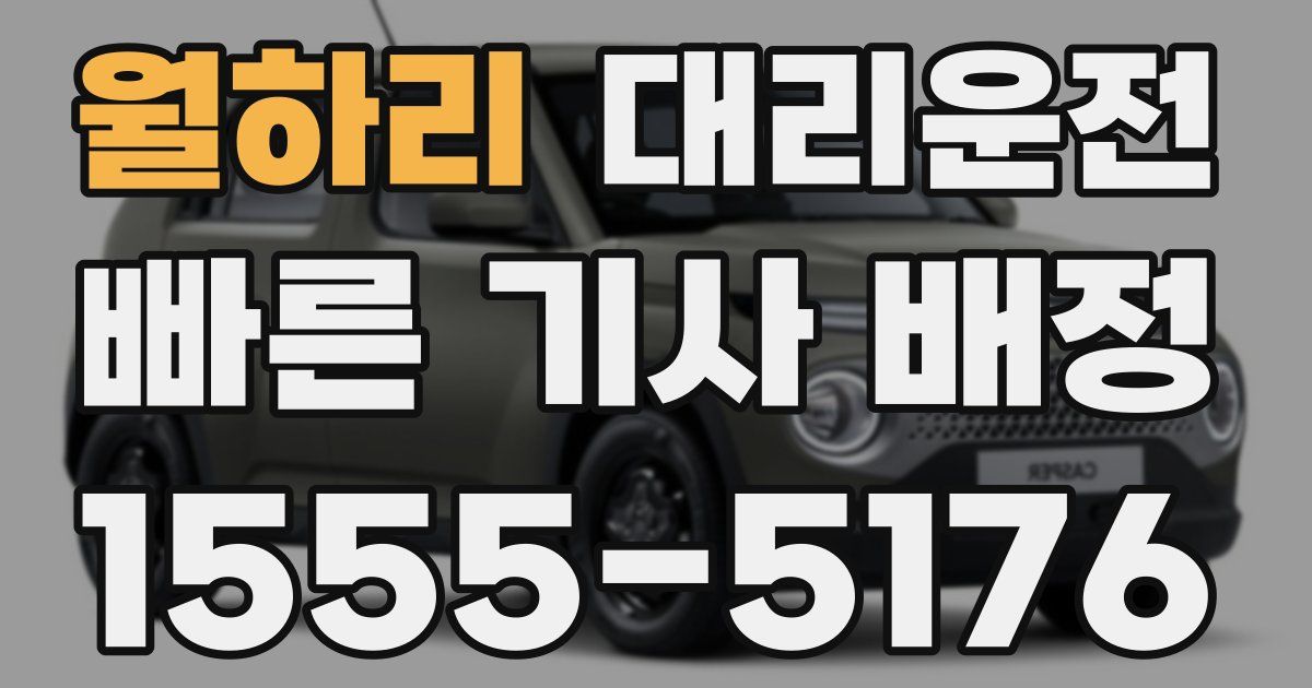 일일대리기사