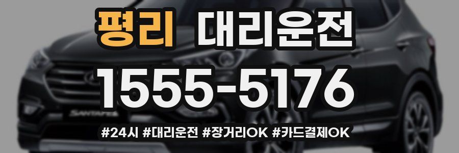 평리 대리운전
