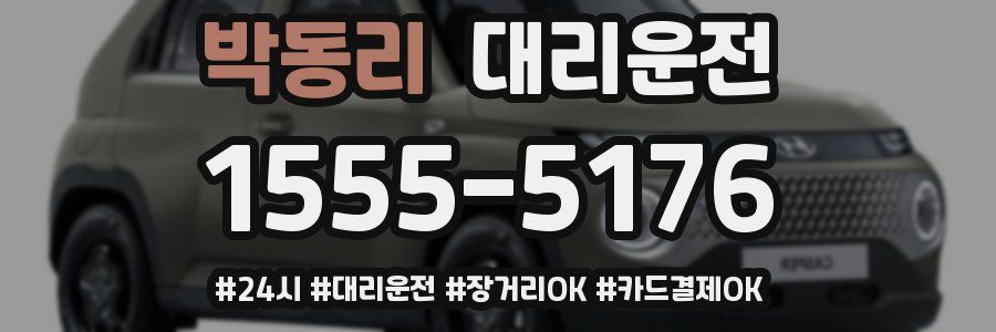 박동리 대리운전