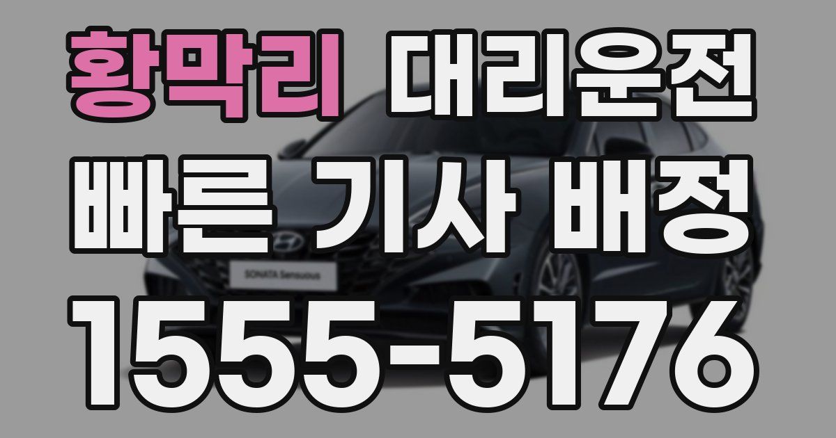 일일대리기사