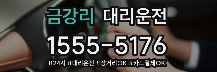 금강리 대리운전