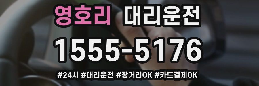 영호리 대리운전