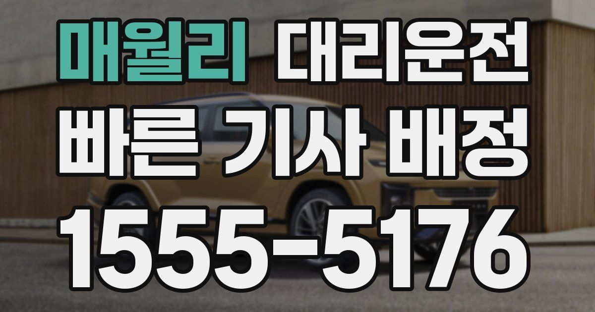 일일대리기사