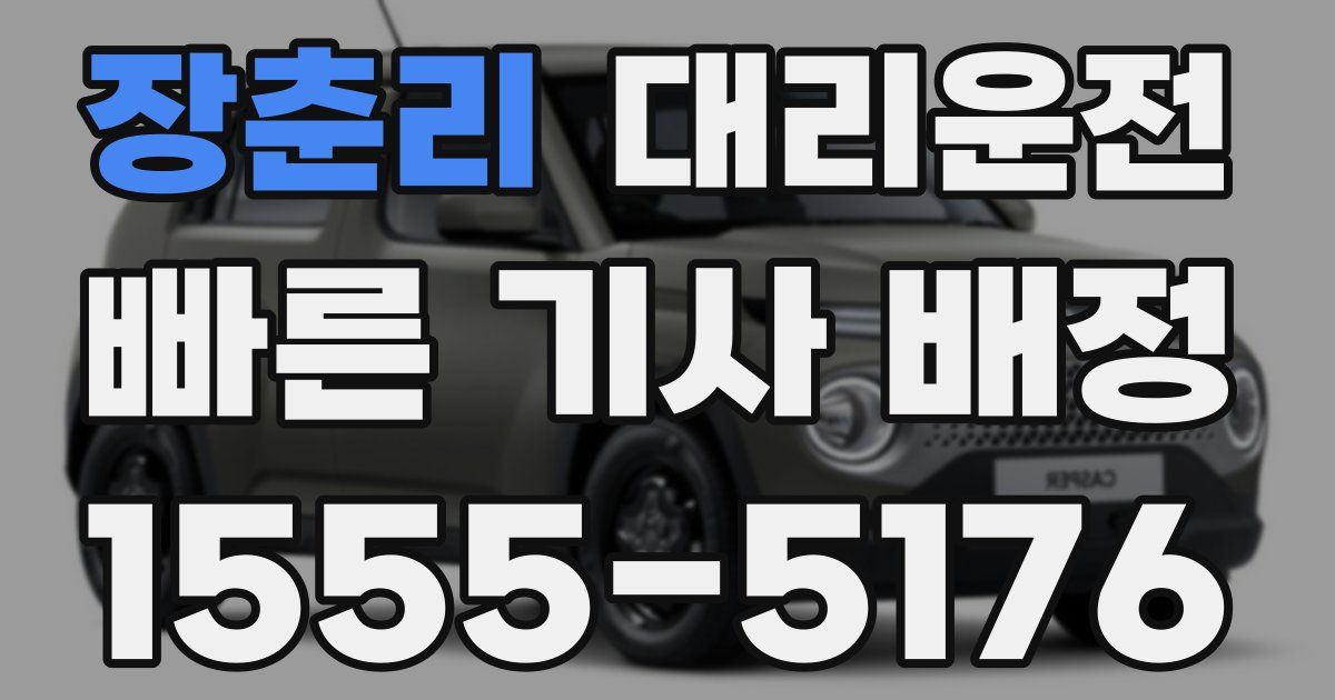 일일대리기사