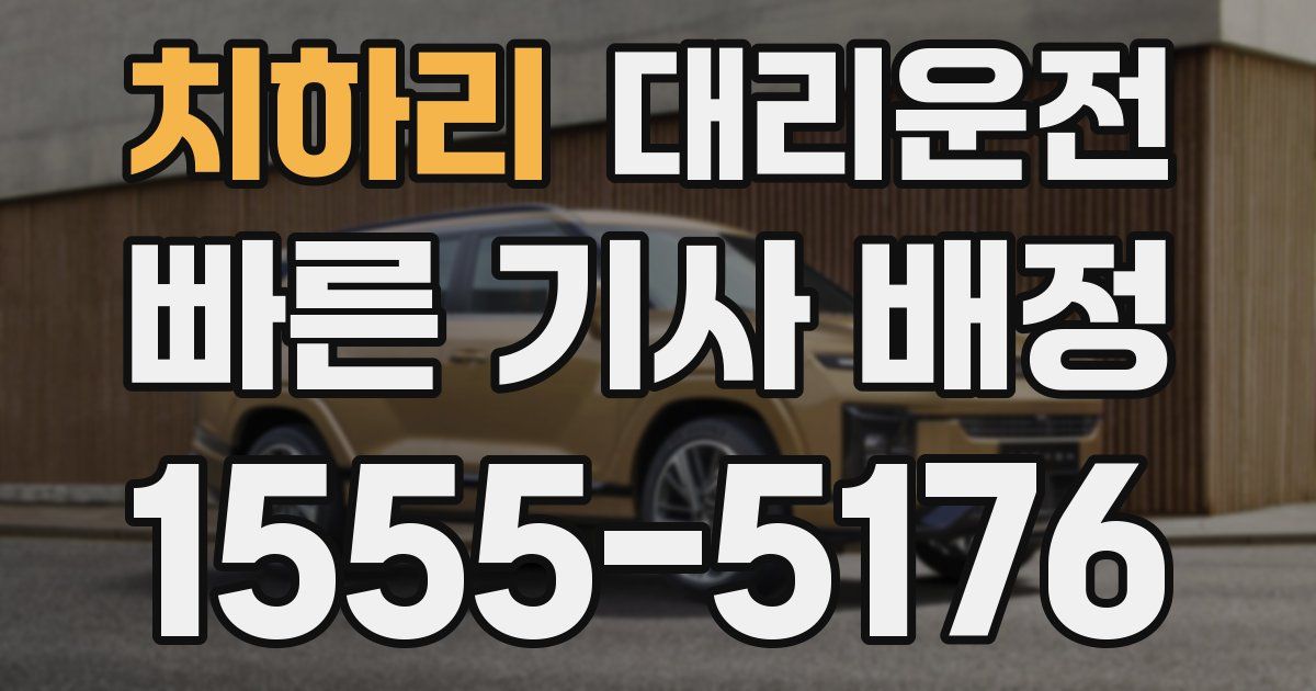 일일대리기사