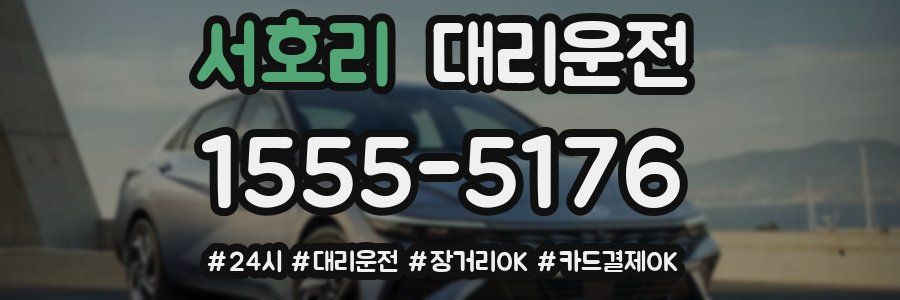 서호리 대리운전