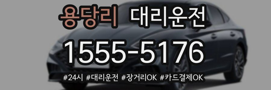 용당리 대리운전