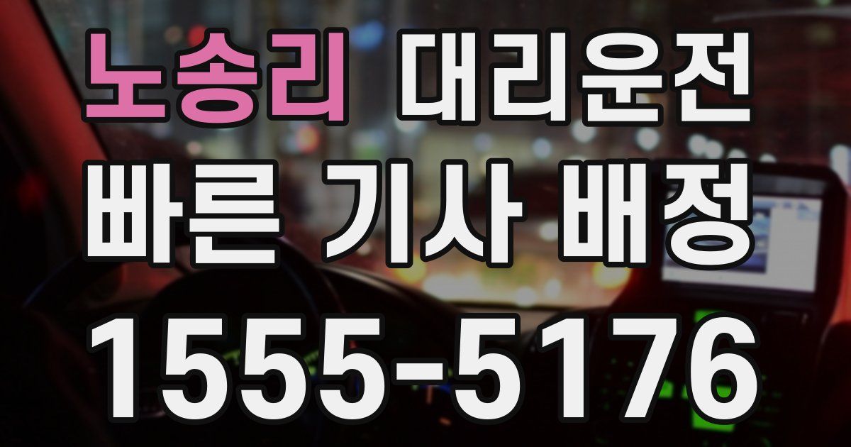 일일대리기사