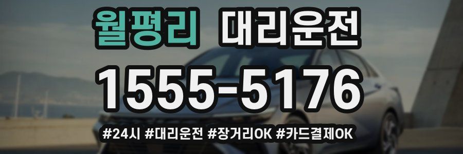 월평리 대리운전