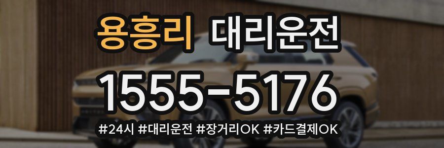 용흥리 대리운전