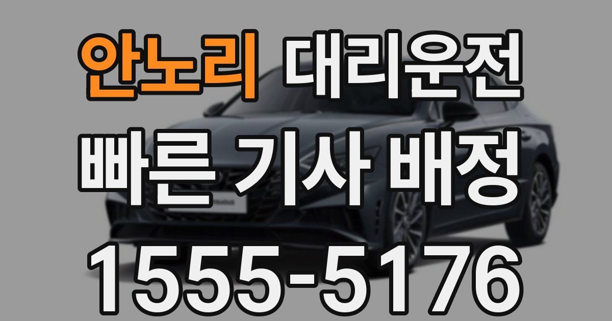 일일대리기사
