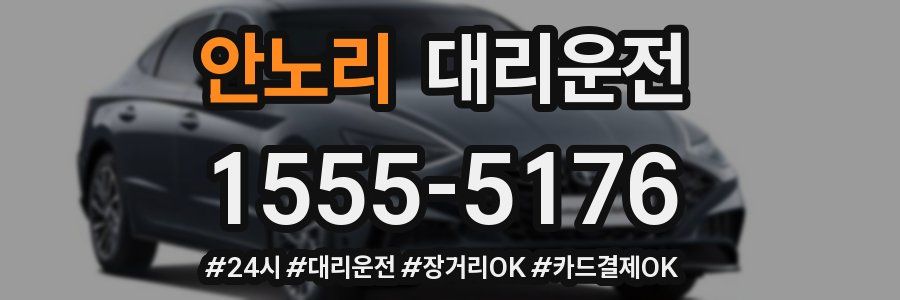 안노리 대리운전
