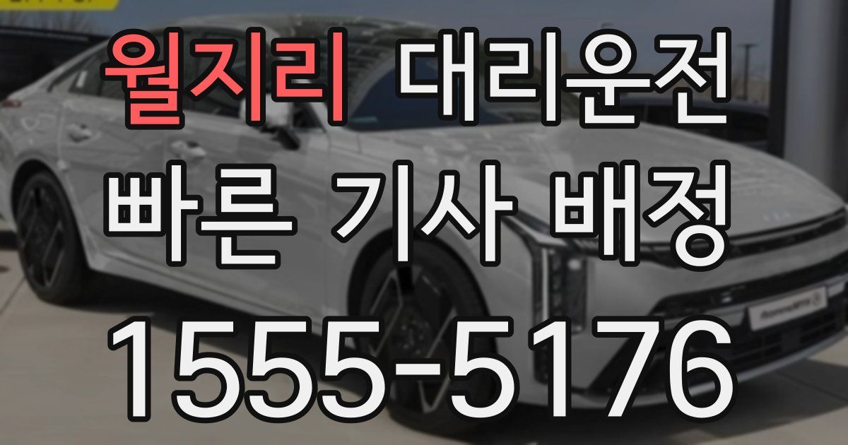 일일대리기사