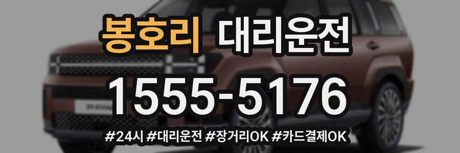 봉호리 대리운전