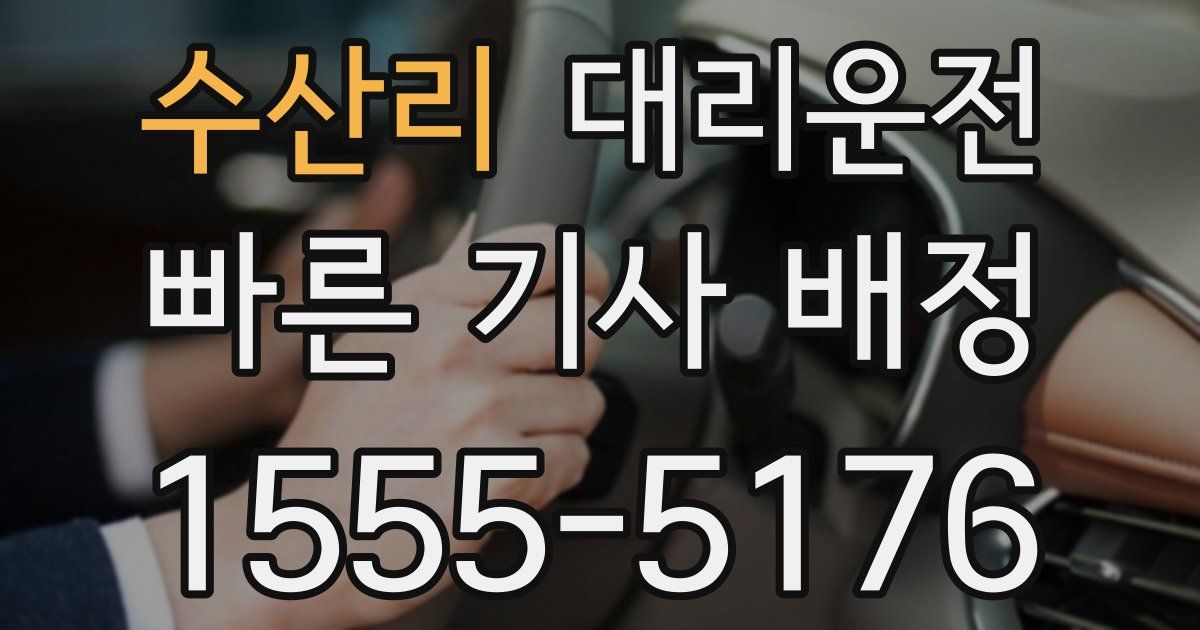 일일대리기사