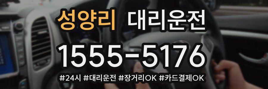 성양리 대리운전