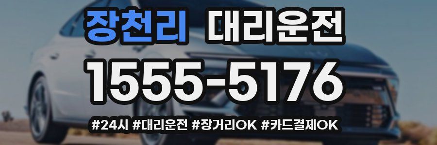 장천리 대리운전