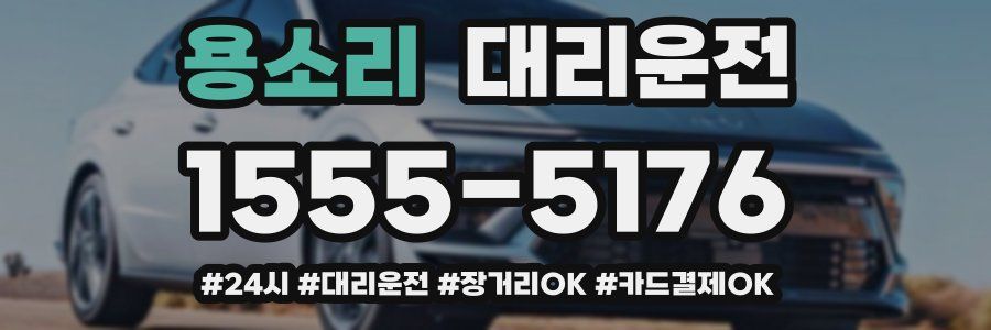 용소리 대리운전