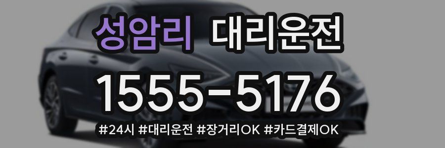 성암리 대리운전